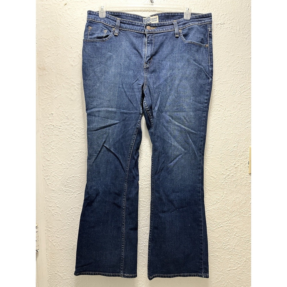 Signature by Levi Strauss Mid Rise Bootcut Women's size 16M Jeans